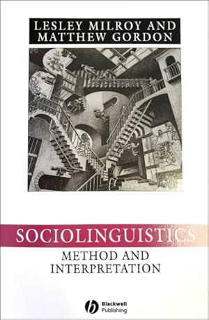 Imagen del vendedor de Sociolinguistics : Method and Interpretation a la venta por GreatBookPrices