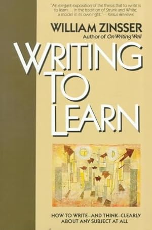 Immagine del venditore per Writing to Learn venduto da GreatBookPrices