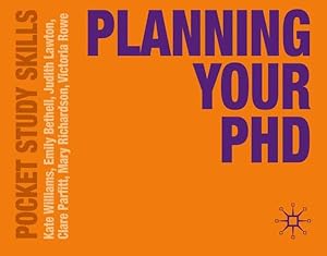 Seller image for Planning Your PHD for sale by GreatBookPrices