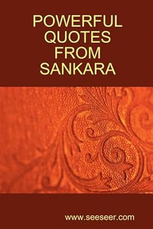 Imagen del vendedor de Powerful Quotes from Sankara a la venta por GreatBookPrices