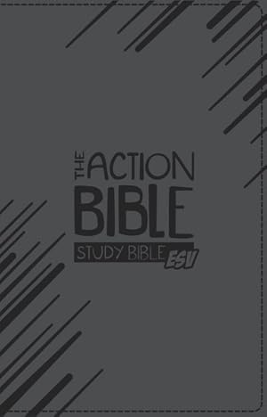 Image du vendeur pour Action Bible Study Bible ESV : English Standard Version, Virtual Leather, Slate Gray mis en vente par GreatBookPrices