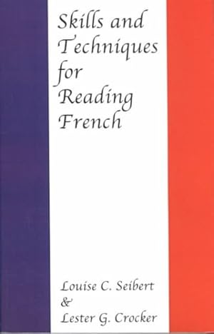 Immagine del venditore per Skills and Techniques for Reading French venduto da GreatBookPrices