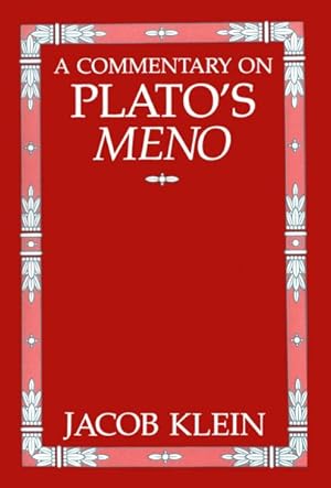 Imagen del vendedor de Commentary on Plato's Meno a la venta por GreatBookPrices