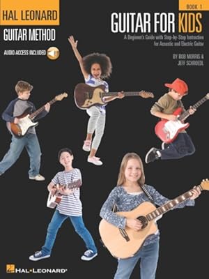 Bild des Verkufers fr Guitar for Kids : A Beginner's Guide with Step-by-Step Instruction for Acoustic and Electric Guitar zum Verkauf von GreatBookPrices