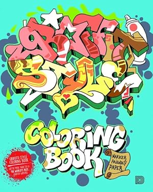 Seller image for Graffiti Style Coloring Book for sale by GreatBookPrices