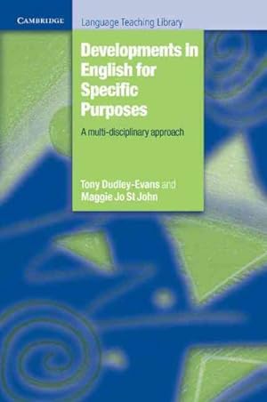 Seller image for Developments in English for Specific Purposes : A Multi-Disciplinary Approach for sale by GreatBookPrices