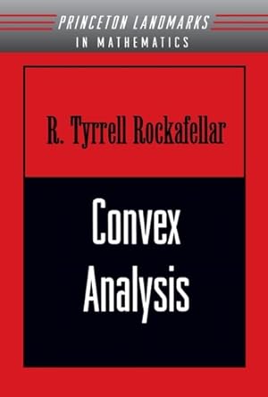 Immagine del venditore per Convex Analysis venduto da GreatBookPrices