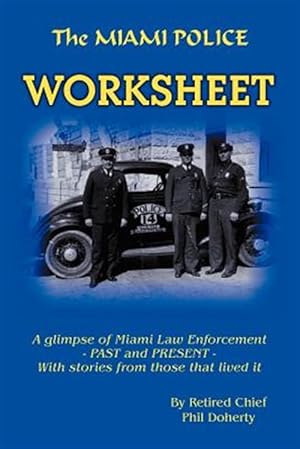 Bild des Verkufers fr Miami Police Worksheet zum Verkauf von GreatBookPrices