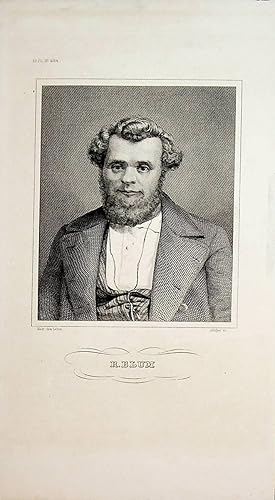 Bild des Verkufers fr BLUM, Robert Blum (1807-1848), deutscher Politiker zum Verkauf von ANTIQUARIAT.WIEN Fine Books & Prints