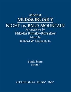 Seller image for Night on Bald Mountain: Study score for sale by GreatBookPrices