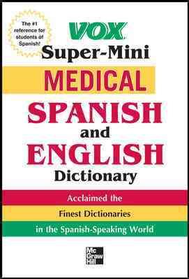 Seller image for Vox Medical Spanish and English Dictionary for sale by GreatBookPrices