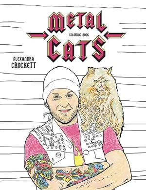 Imagen del vendedor de Metal Cats Coloring Book a la venta por GreatBookPrices