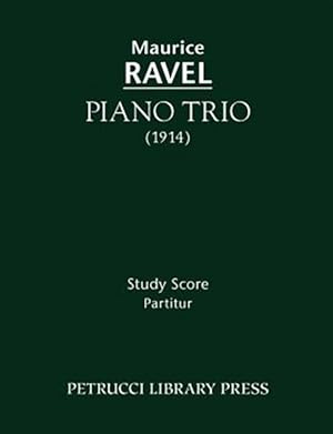 Imagen del vendedor de Piano Trio - Study score a la venta por GreatBookPrices