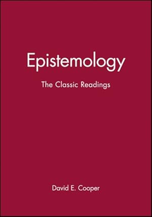 Immagine del venditore per Epistemology : The Classic Readings venduto da GreatBookPrices