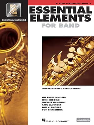 Seller image for Essential Elements for Band : Comprehensive Band Method : Alto Saxophone Book 2 for sale by GreatBookPrices