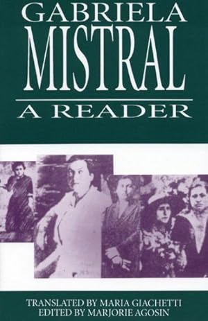 Imagen del vendedor de Gabriela Mistral Reader a la venta por GreatBookPrices