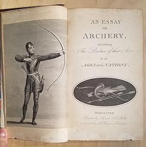Imagen del vendedor de An Essay on Archery - [BINDING] a la venta por Bibliophilia Books