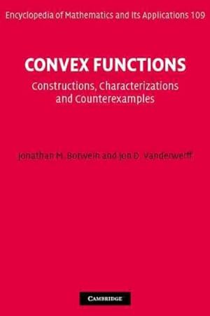 Seller image for Convex Functions : Constructions, Characterizations and Counterexamples for sale by GreatBookPrices