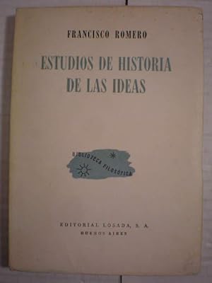 Estudios de historia de las ideas