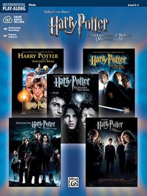 Seller image for Selections from Harry Potter Instrumental Solos Movies 1-5 : Flute, Level 2-3 for sale by GreatBookPrices