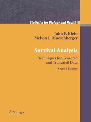 Seller image for Survival Analysis : Techniques for Censored and Truncated Data for sale by GreatBookPrices