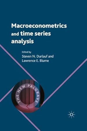 Immagine del venditore per Macroeconometrics and Time Series Analysis venduto da GreatBookPrices