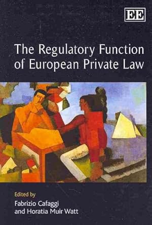 Immagine del venditore per Regulatory Function of European Private Law venduto da GreatBookPrices