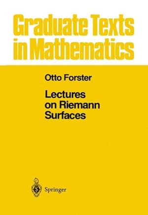 Immagine del venditore per Lectures on Riemann Surfaces venduto da GreatBookPrices