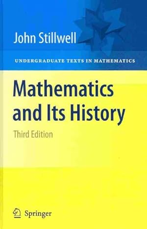 Imagen del vendedor de Mathematics and Its History a la venta por GreatBookPrices