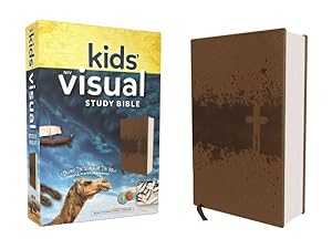 Immagine del venditore per NIV Kids' Visual Study Bible : New International Version, Bronze, Leathersoft: Explore the Story of the Bible: People, Places, and History venduto da GreatBookPrices
