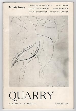 Seller image for Quarry, Volume 15, Number 3 (March 1966) for sale by Philip Smith, Bookseller