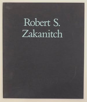 Imagen del vendedor de Robert S. Zakanitch a la venta por Jeff Hirsch Books, ABAA