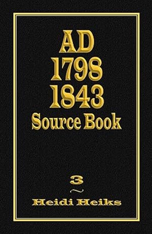 Seller image for AD 1798 1843 Source Book for sale by GreatBookPrices