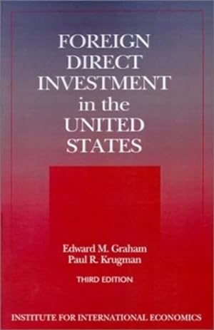 Image du vendeur pour Foreign Direct Investment in the United States mis en vente par GreatBookPrices