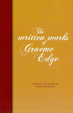 Seller image for Written Works of Graeme Edge for sale by GreatBookPrices
