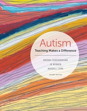 Imagen del vendedor de Autism : Teaching Makes a Difference a la venta por GreatBookPrices