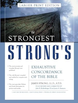 Image du vendeur pour Strongest Strong's Exhaustive Concordance of the Bible mis en vente par GreatBookPrices