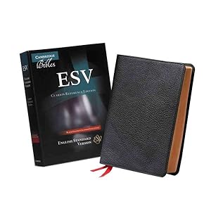 Seller image for Holy Bible : English Standard Version, Black, Goatskin Leather, Clarion Reference Edition for sale by GreatBookPrices