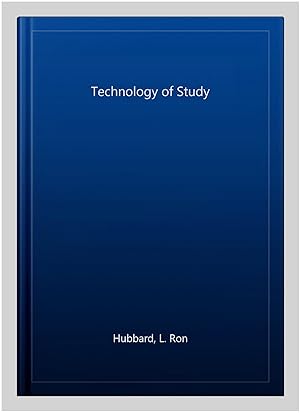 Seller image for Technology of Study for sale by GreatBookPrices