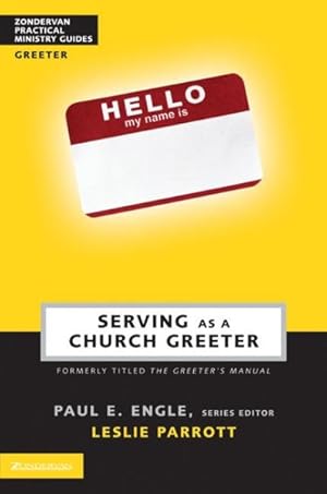 Imagen del vendedor de Serving As a Church Greeter a la venta por GreatBookPrices