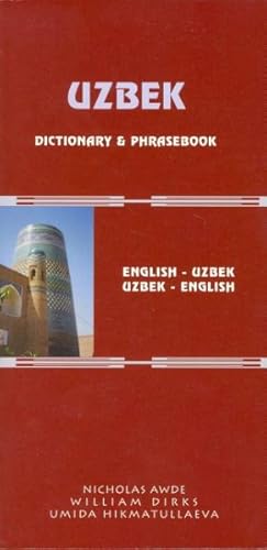 Image du vendeur pour Uzbek Dictionary & Phrasebook : Uzbek-English English-Uzbek mis en vente par GreatBookPrices