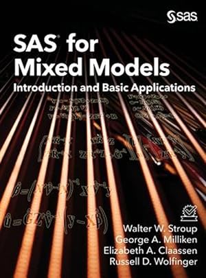 Immagine del venditore per SAS for Mixed Models : Introduction and Basic Applications venduto da GreatBookPrices