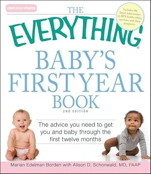 Image du vendeur pour Everything Baby's First Year Book : The Advice You Need to Get You and Baby Through the First Twelve Months mis en vente par GreatBookPrices