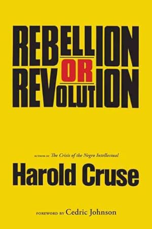 Bild des Verkufers fr Rebellion or Revolution? zum Verkauf von GreatBookPrices