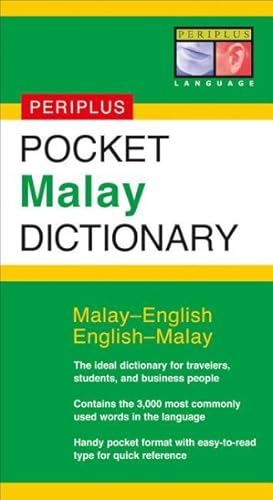 Imagen del vendedor de Pocket Malay Dictionary : Malay-english English-malay a la venta por GreatBookPrices