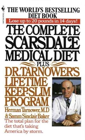 Imagen del vendedor de Complete Scarsdale Medical Diet Plus Dr. Tarnower's Lifetime Keep-Slim Program a la venta por GreatBookPrices