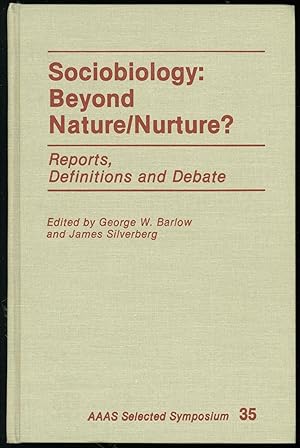 Immagine del venditore per Sociobiology: Beyond Nature-Nurture? Reports, Definitions and Debate (AAAS Selected Symposium series no. 35) venduto da Eureka Books