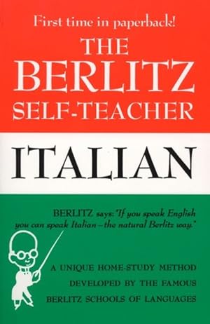 Immagine del venditore per Berlitz Self-teacher : Italian venduto da GreatBookPrices