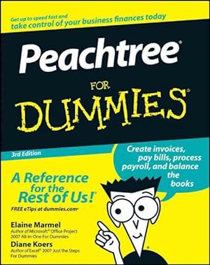 Image du vendeur pour Peachtree for Dummies mis en vente par GreatBookPrices
