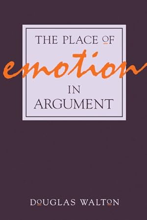 Imagen del vendedor de Place of Emotion in Argument a la venta por GreatBookPrices